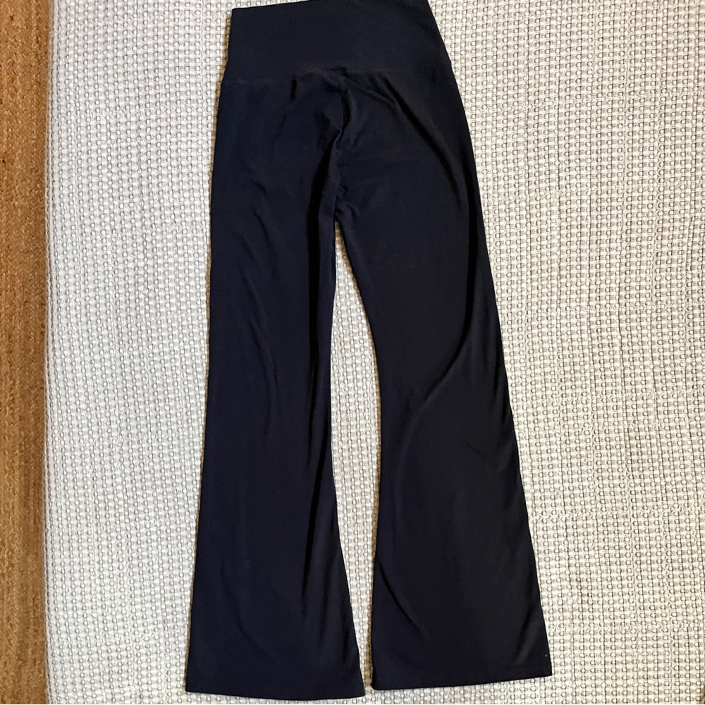 Aerie Black Flared Bottom Leggings